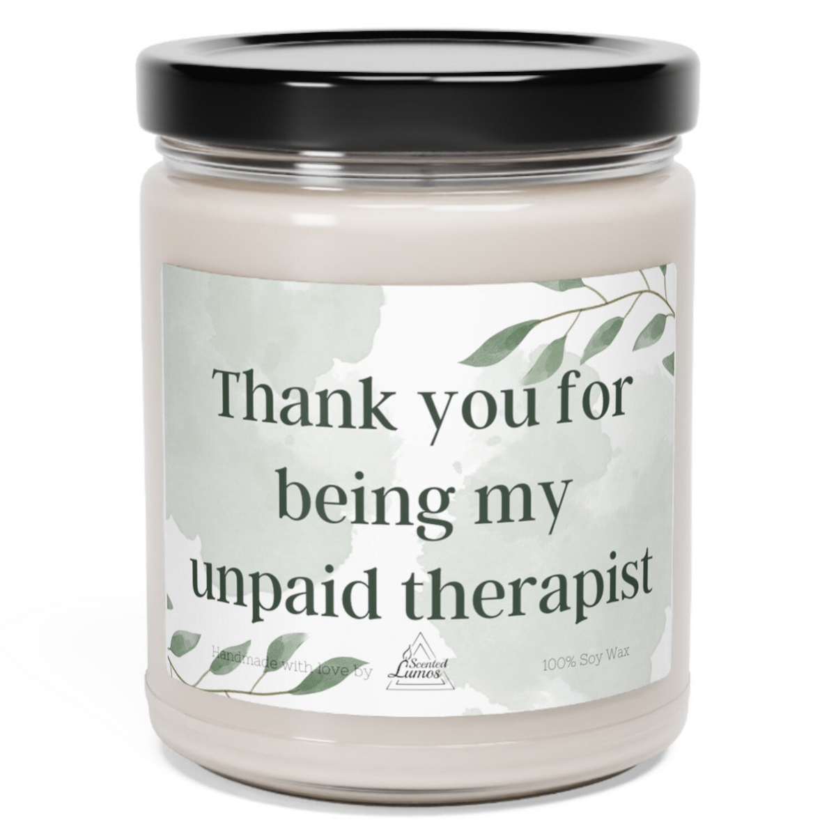 a jar of thank you for being my umpadd therapist
