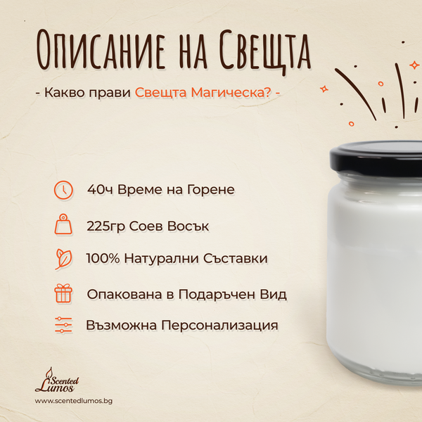 Aquarius Scented Soy Candle