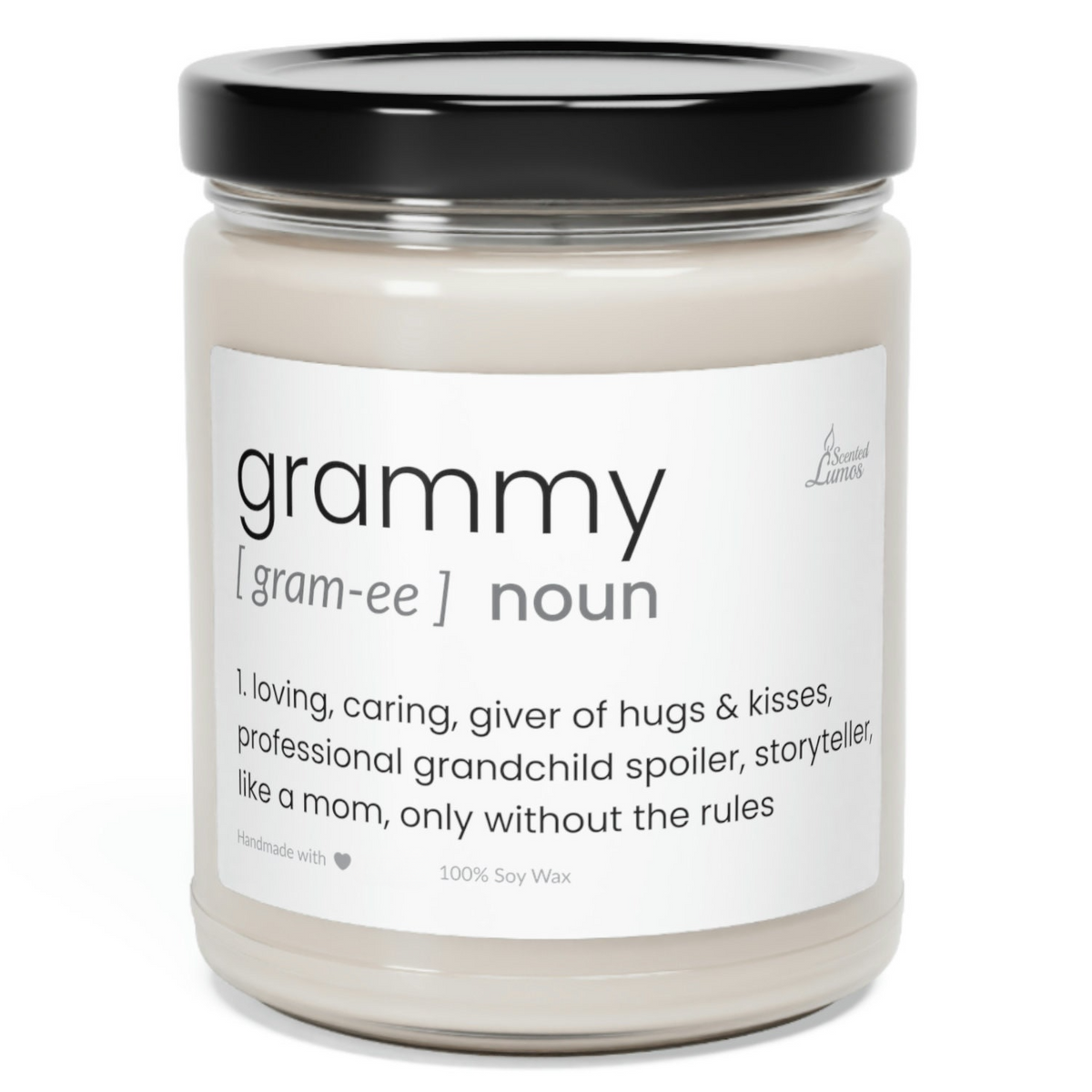 a jar of cream with a black lid