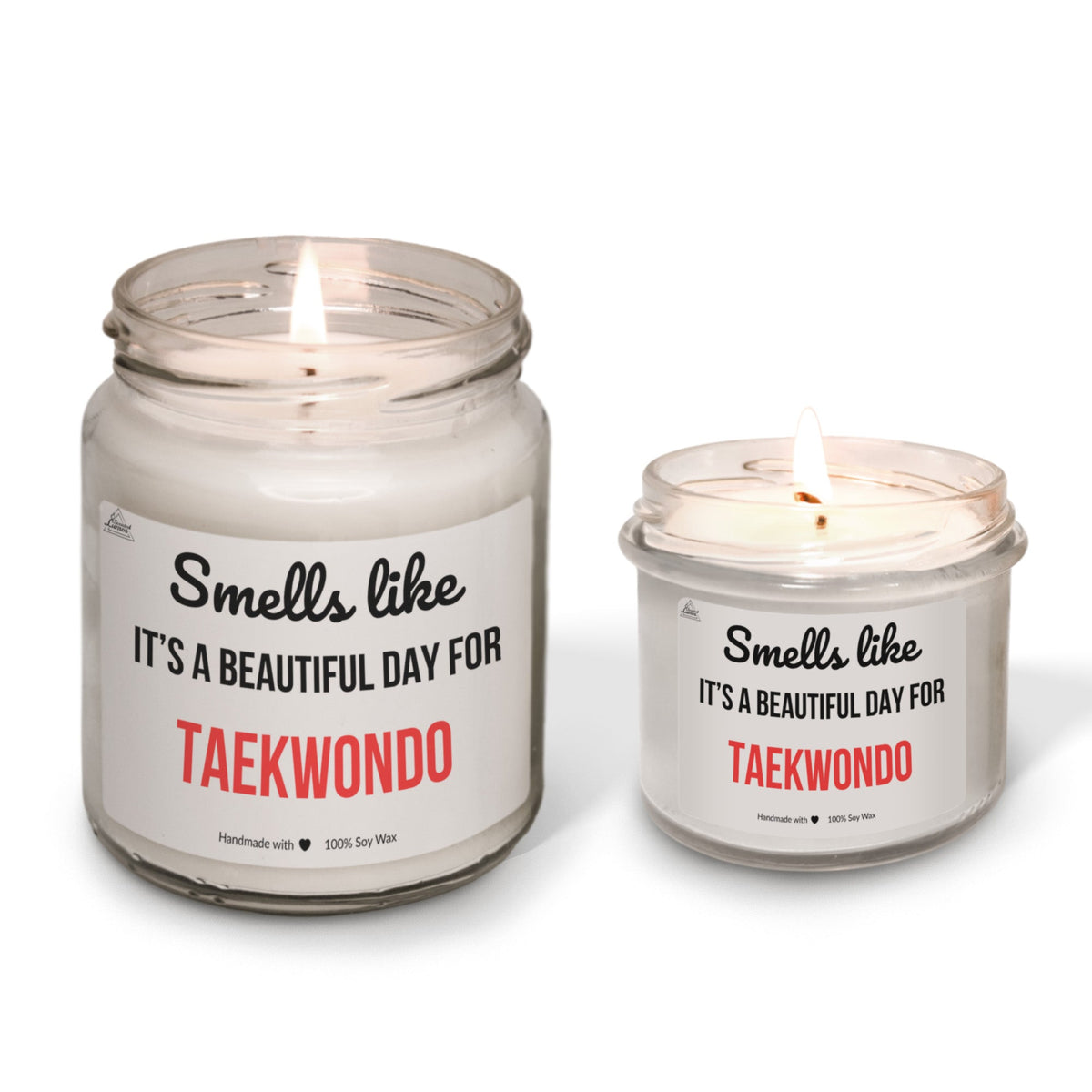 Smells like beautiful day for Taekwondo Scented Soy Candle