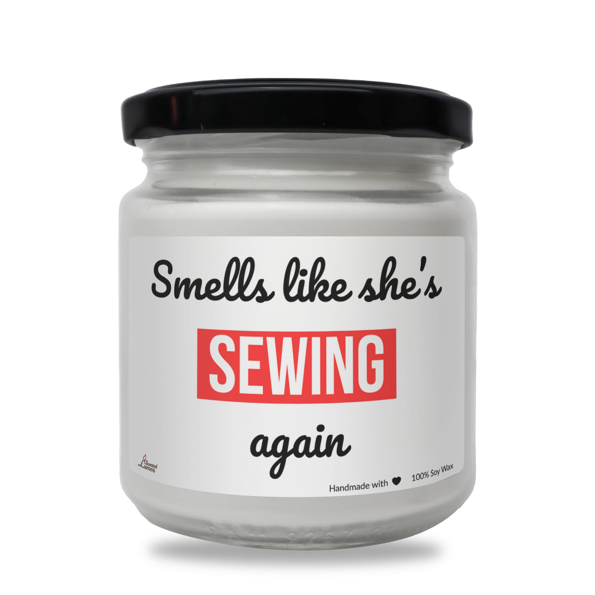 Smells like she’s sewing again Scented Soy Candle