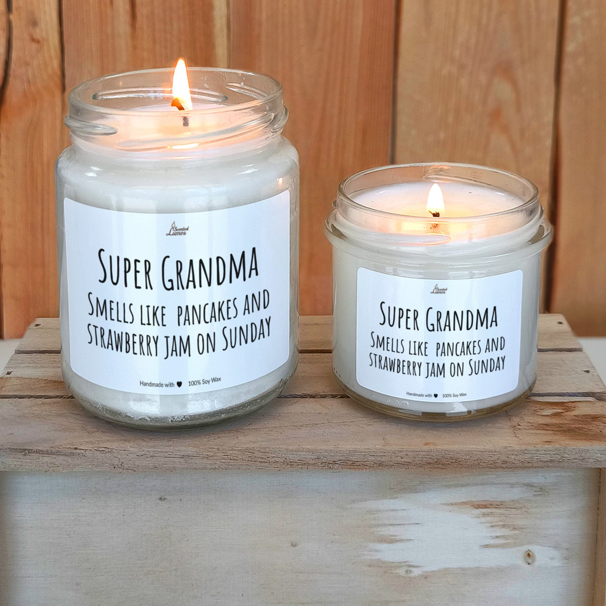 Super Grandma Scented Soy Candle