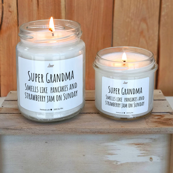 Super Grandma Scented Soy Candle