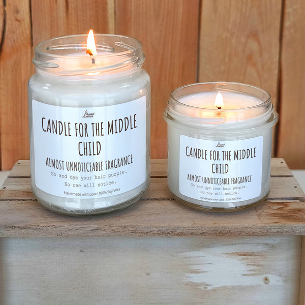 Candle for the middle child Scented Soy Candle