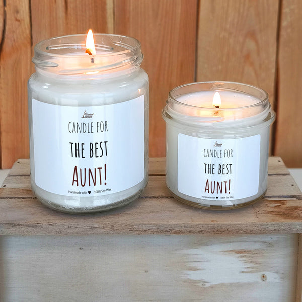 Candle for the best aunt Scented Soy Candle