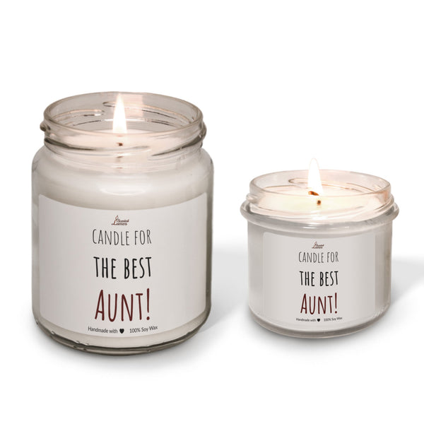 Candle for the best aunt Scented Soy Candle