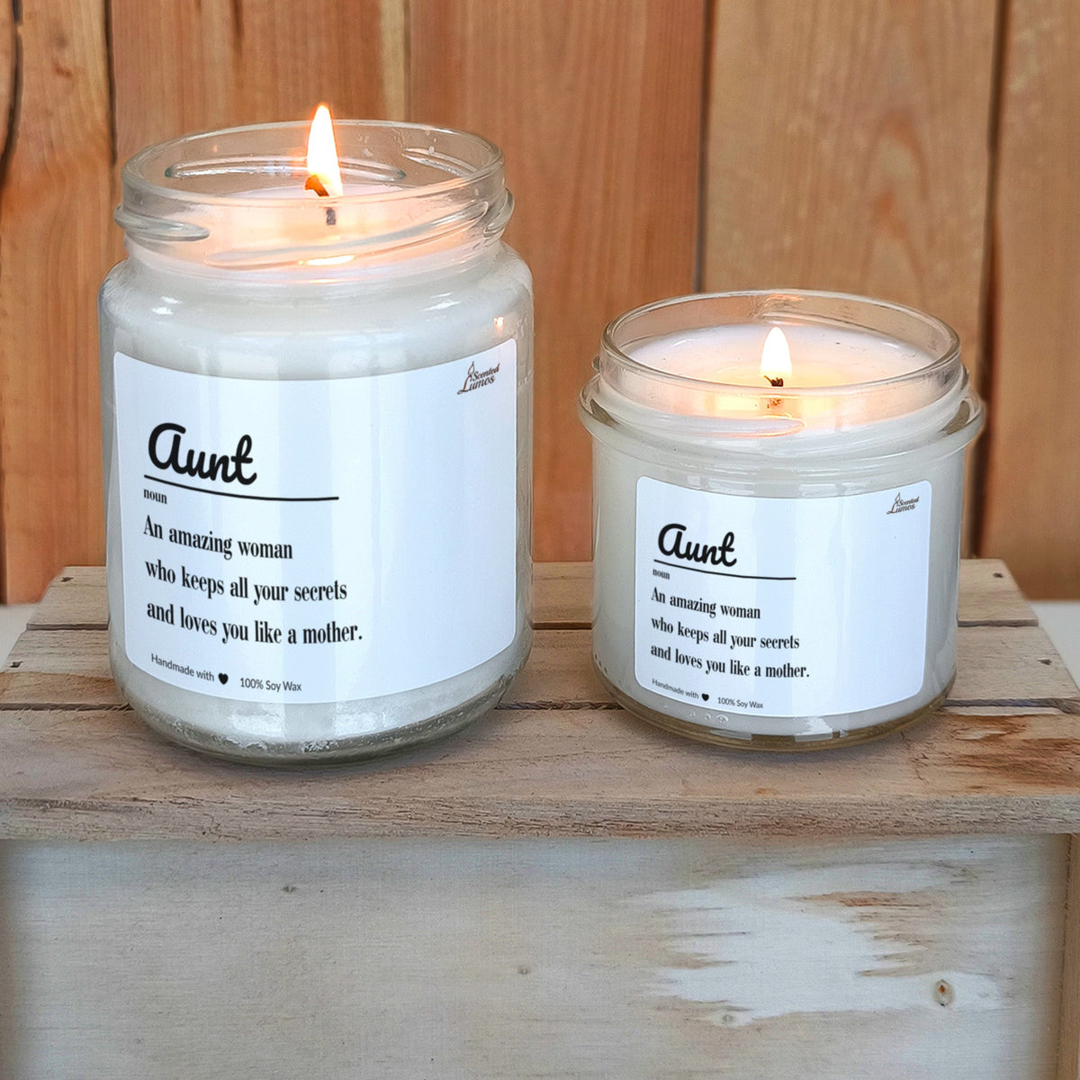 Definition for Aunt Scented Soy Candle