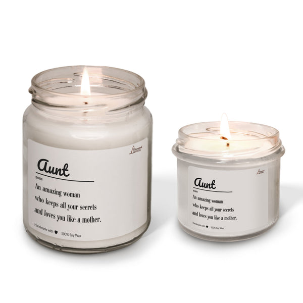 Definition for Aunt Scented Soy Candle