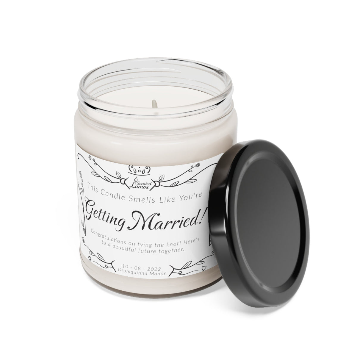 Smells like you are getting married! Scented Soy Candle