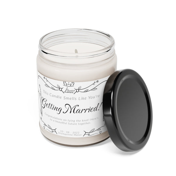 Smells like you are getting married! Scented Soy Candle