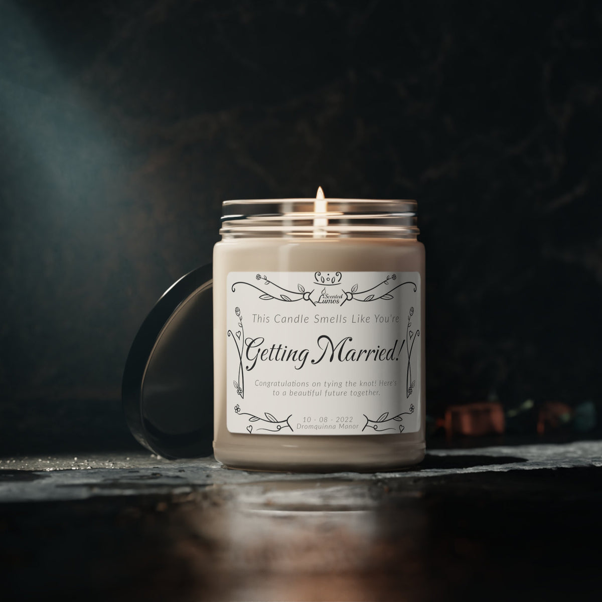 Smells like you are getting married! Scented Soy Candle