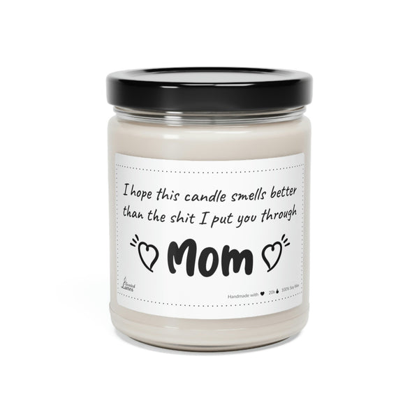 Smells better than the s*it I put you through Scented Soy Candle Mother's Day