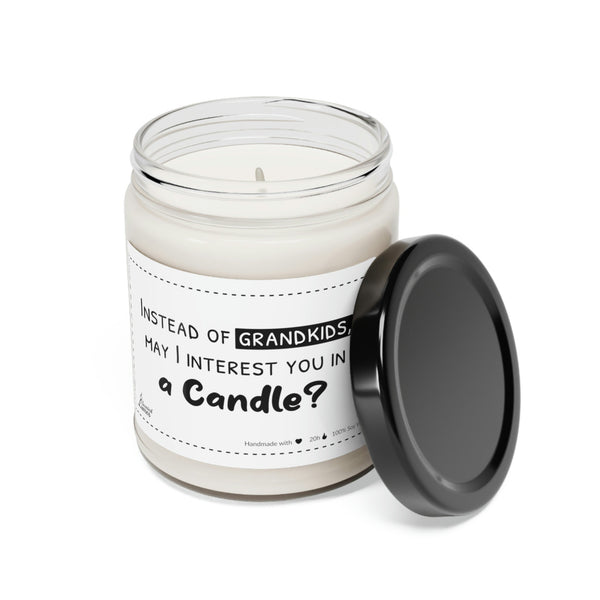 Instead of grandkids Scented Soy Candle Mother's Day