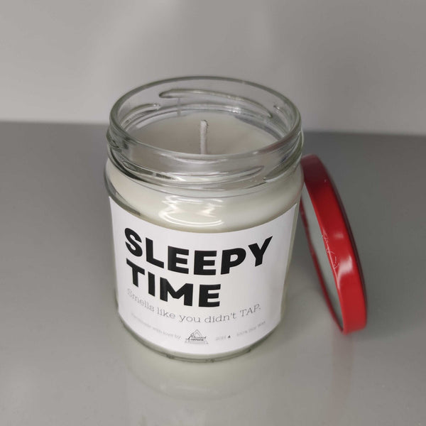 Sleepy Time, BJJ, Brazilian Jiu Jitsu - Scented Soy Candle