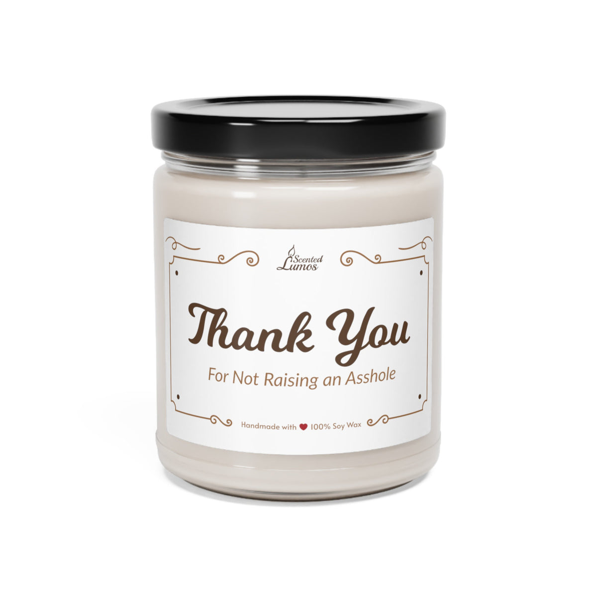 Thank you! Scented Soy Candle Mother's Day Gift