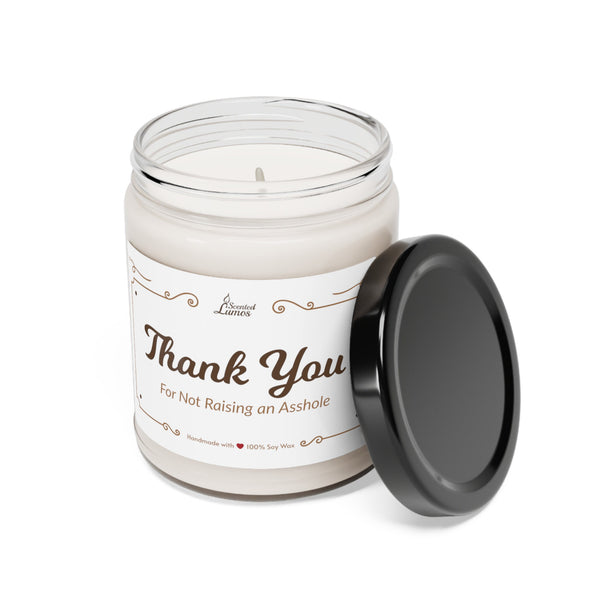 Thank you! Scented Soy Candle Mother's Day Gift