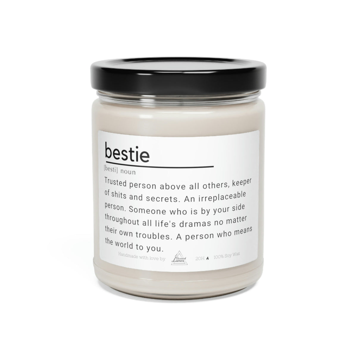 Bestie definition Scented Soy Candle Best Friends