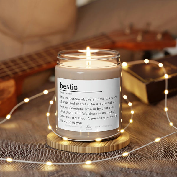 Bestie definition Scented Soy Candle Best Friends