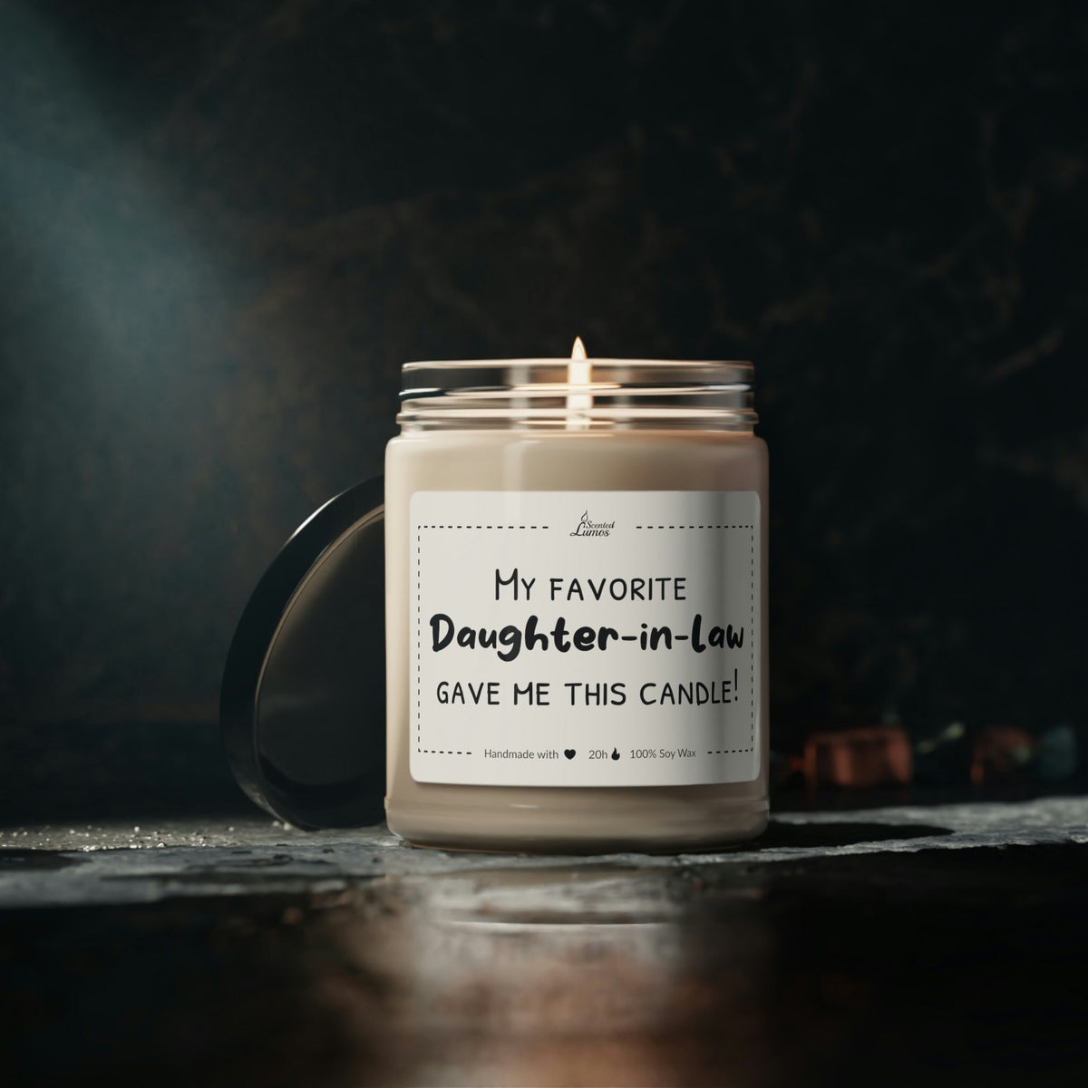 My favorite daughter in law Scented Soy Candle, Mother's Day