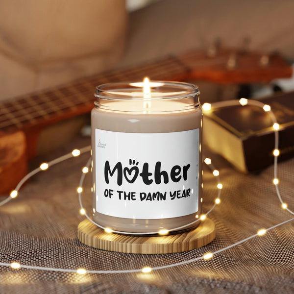 Mother of the damn year Scented Soy Candle Mother's Day