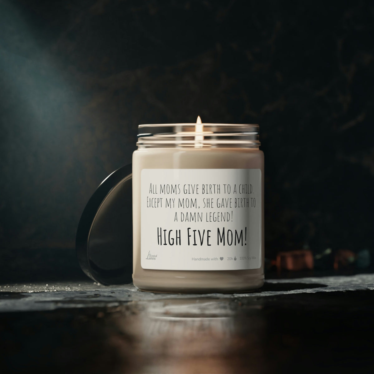 High five mom! Scented Soy Candle