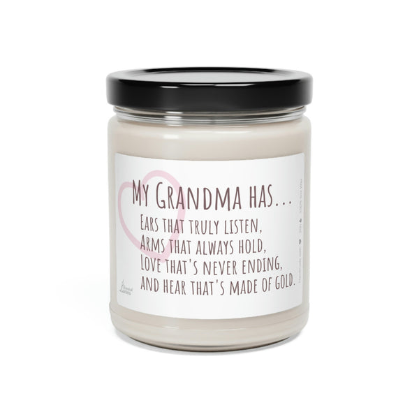 My grandma has... Scented Soy Candle Custom