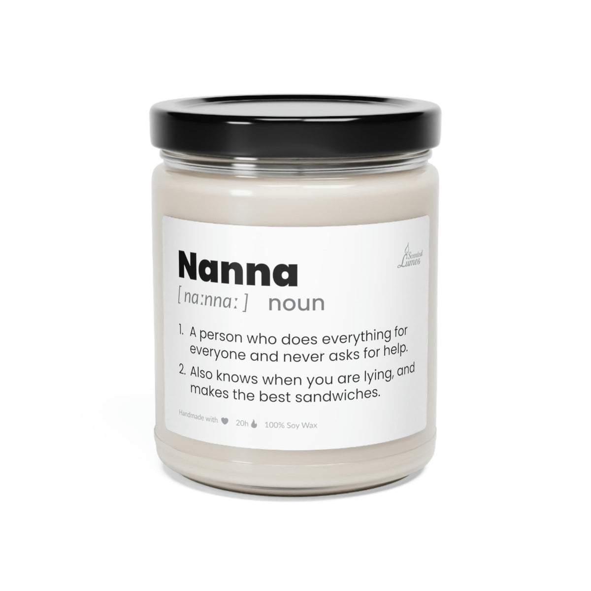 Nanna definition Scented Soy Candle