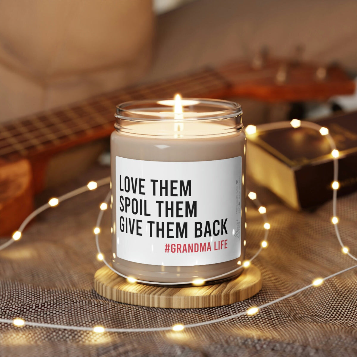 Spoil them, grandma life Scented Soy Candle