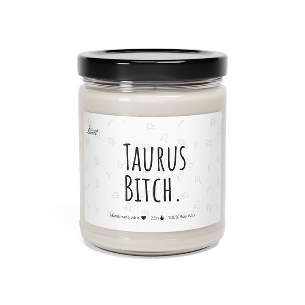 Taurus Scented Soy Candle Zodiac Candle