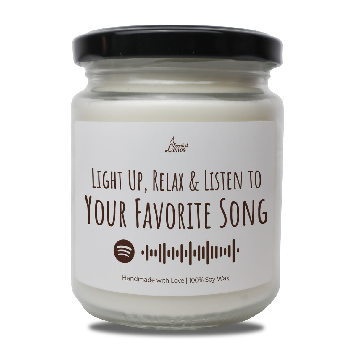 a jar of light up, relax and listen to your favorite song