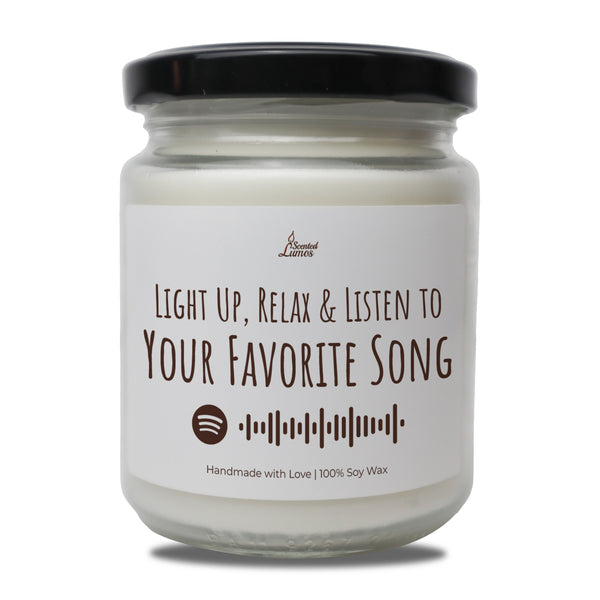 a jar of light up, relax and listen to your favorite song