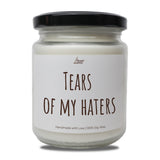 a jar of teas of my haters