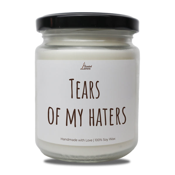 a jar of teas of my haters