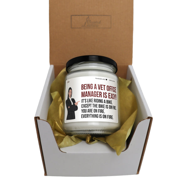 a white jar with a black lid in a box