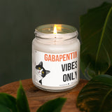 a candle that is sitting on a table