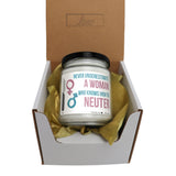 a woman who knows what is in a box