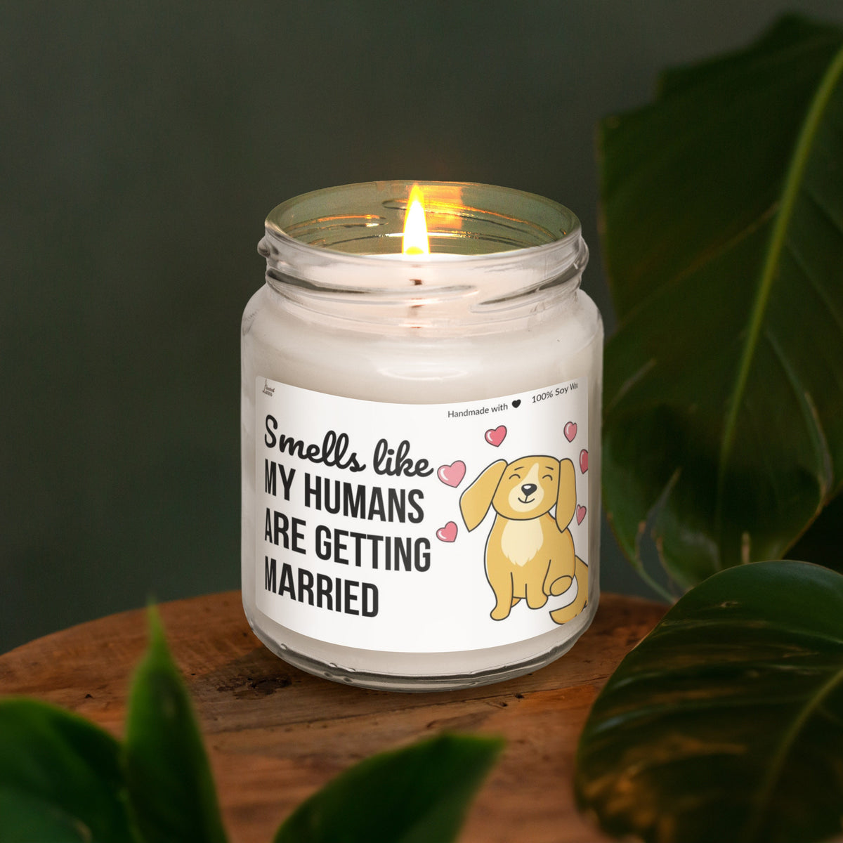 a candle that is sitting on a table