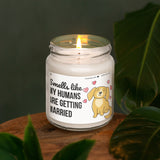 a candle that is sitting on a table