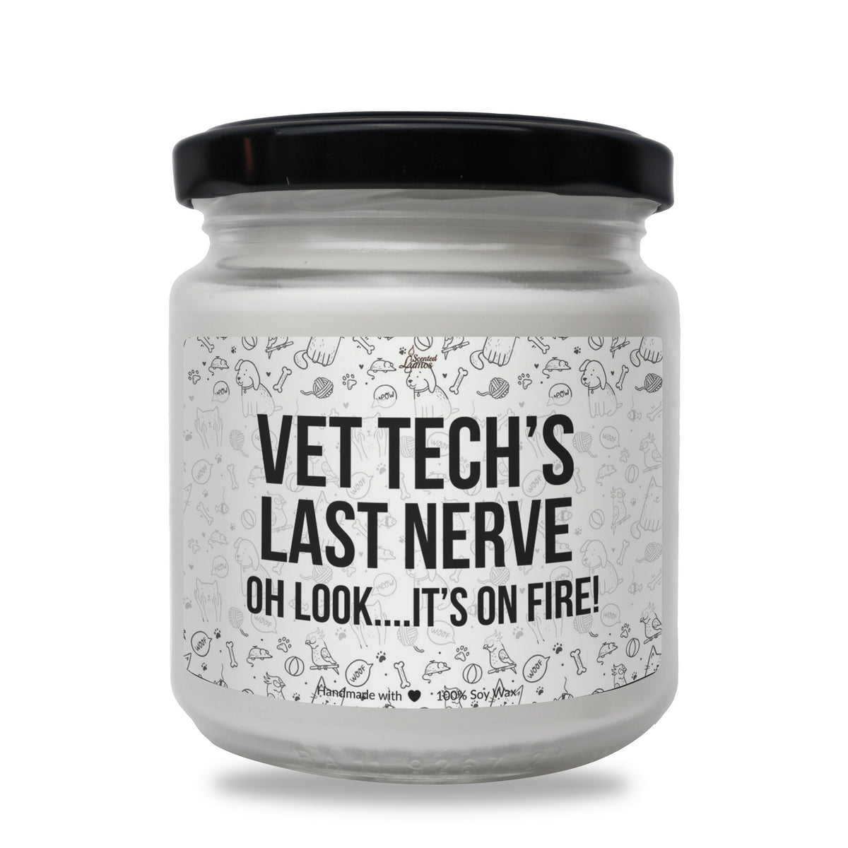 a jar of vet tech&#39;s last nerve