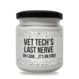 a jar of vet tech's last nerve