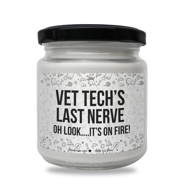 a jar of vet tech&#39;s last nerve
