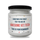 a jar with a message on it that says, sometimes you forget that you are