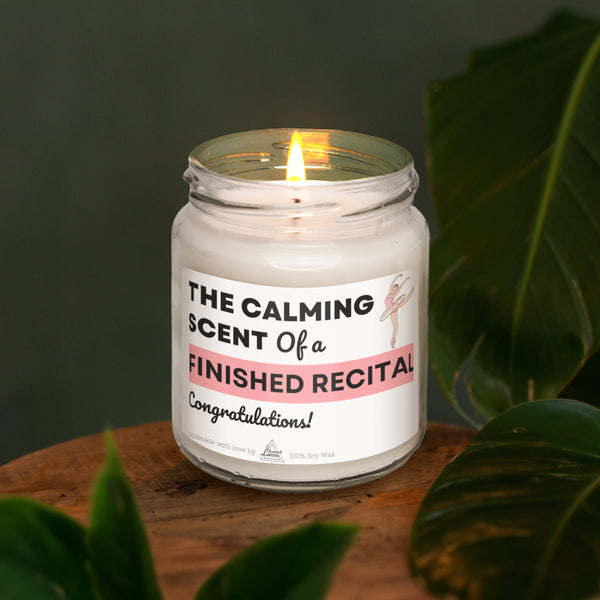 a candle that is sitting on a table