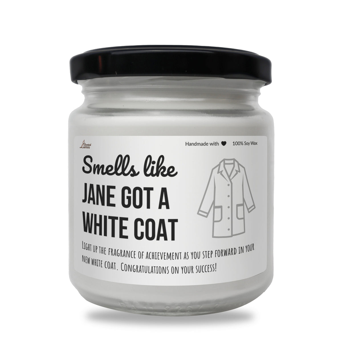 a jar of white coat sitting on top of a table