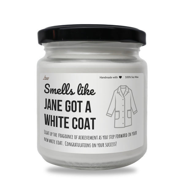 a jar of white coat sitting on top of a table