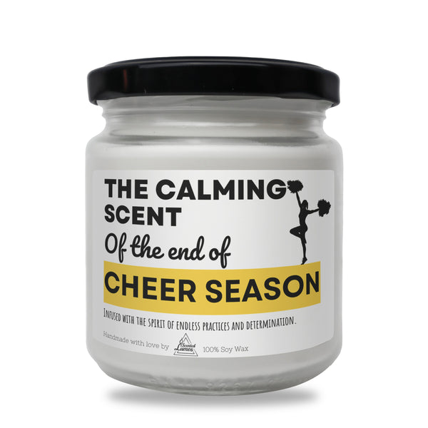 the calming scent of the end of cheer season