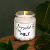 a candle that is sitting on a table