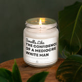 a candle that is sitting on a table