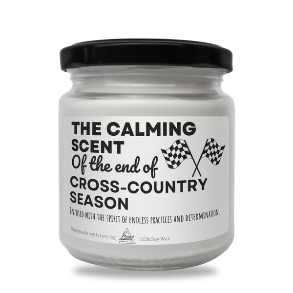 the calming scent of the end of the end of the cross country season