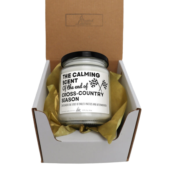 a jar of coconut oil in a cardboard box